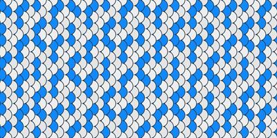 Textured shape of 2025 tile. Geometry fish, scale mesh. Curve geometric a trendy tradition. vector