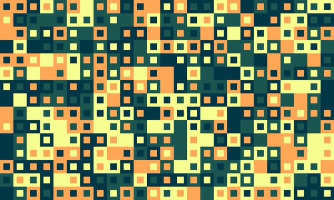 Textured cube pattern with colourful tiles and elegant symmetry. Ideal for graphic design projects, backgrounds, and trendy decorative material.