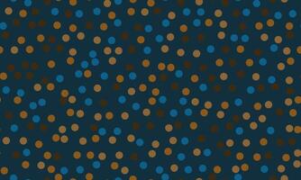 Seamless spotted pattern with abstract circles, perfect for textile prints, wallpaper, or creative geometric posters. Trendy polka dot design for modern backgrounds. vector