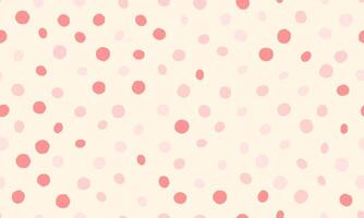 Abstract geometric polka dot pattern with repeating round spots. Great for textile prints, trendy wallpaper, and creative poster backgrounds. vector
