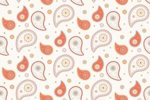 Decorative boteh by pattern image. Clothing abstract a decor deco. Damask cool with surface material. vector