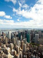 Cityscape view of Manhattan, New York City. photo
