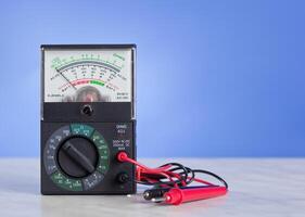 Multimeter with probe photo