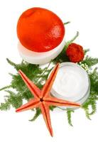 face cream with starfish photo