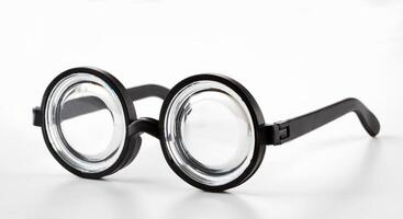 Black Round Bottle Glasses photo
