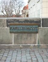 Karluv Most Bridge in Prague photo