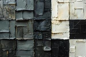 Abstract Geometric Texture in Grey Tones for Modern Art and Design Projects photo