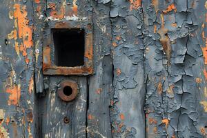 Weathered Rusty Metal Texture for Industrial Design and Background Use photo