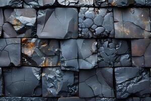 Abstract Textured Stone Wall - Rustic and Modern Design for Interiors and Architecture photo