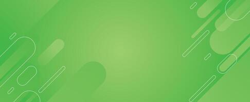 Green abstract background with white lines vector