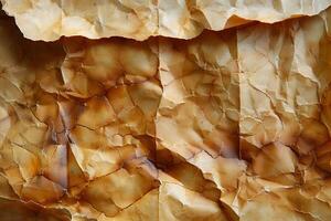 Textured Abstract Background with Cracked and Wrinkled Paper Design photo