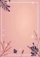 Free christmass and new year background chat template vector