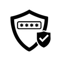Cybersecurity Safe Icon - Data Protection, Encryption, and Network Security for Digital Privacy vector