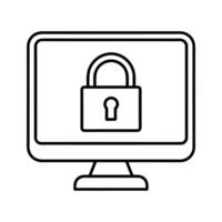 Network Security Shield Icon - Cybersecurity for Data Protection, Encryption, and Online Safety vector