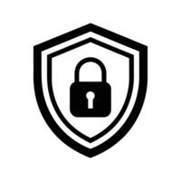 Digital Privacy Icon - Cybersecurity Symbol for Data Protection, Encryption, and Online Security vector