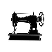 Tailoring Sewing Machine - Vintage Design for Crafting and Textile Art vector