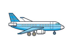 Fun Airplane - Playful Travel and Aviation Design for Graphic Projects vector
