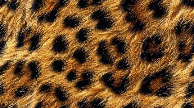 A close up of a leopard fur photo