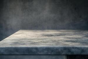 Smooth, textured surface with a dark background. photo