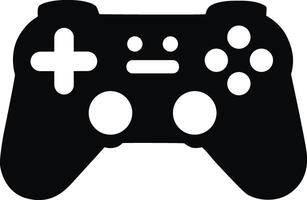 Flat Game Controller Icon for Apps and Websites with Modern Design vector