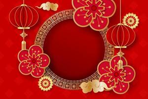 Chinese New Year festival banner. Year of the Snake. vector