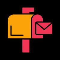 Mailbox Icon Design vector