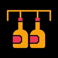 Wine Tasting Icon Design vector