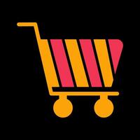 Shopping Basket Icon Design vector