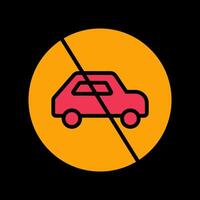 Prohibited Sign Icon Design vector