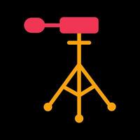Tripod Tools Icon Design vector