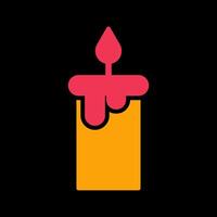 Candle Icon Design vector