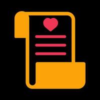 Wishlist Icon Design vector