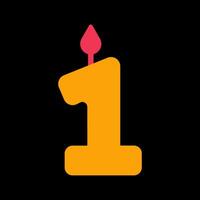 Age Number Icon Design vector
