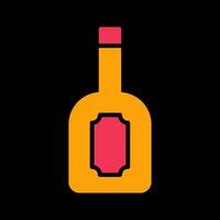 Wine Label Icon Design vector