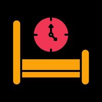 Bedtime Routine Icon Design vector