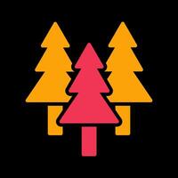 Evergreen Tree Icon Design vector