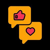 User Feedback Icon Design vector