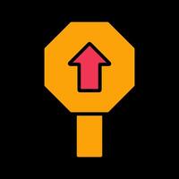 Up Arrow Icon Design vector