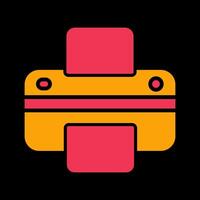 Printer Icon Design vector