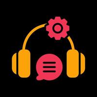 Technical Support Icon Design vector