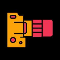DSLR Essentials Icon Design vector
