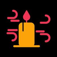 Blowing Candles Icon Design vector