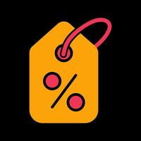 Promotional Code Icon Design vector
