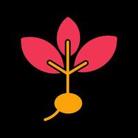 Seedling Icon Design vector