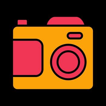 cámara modos icono diseño vector