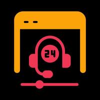 Support Forum Icon Design vector