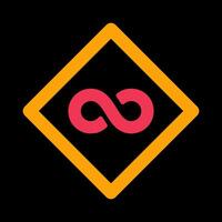 Infinity Sign Icon Design vector