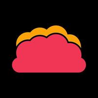 Cloud Icon Design vector