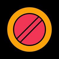 Forbidden Icon Design vector