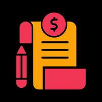 Contract Icon Design vector